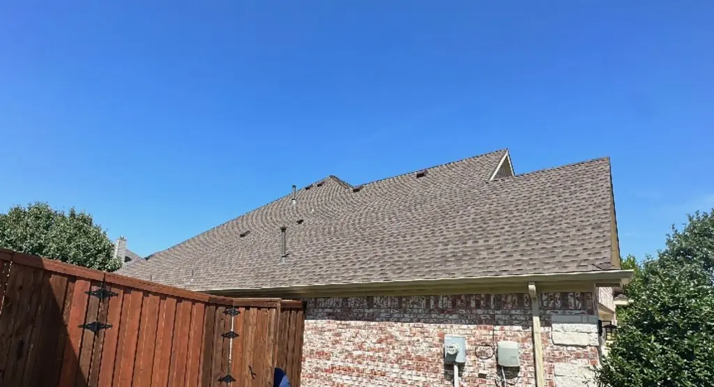 Completed roof replacement project in Dove Valley
